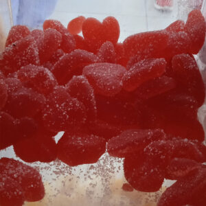 Goma Corazón Sandia Acidul por kilo