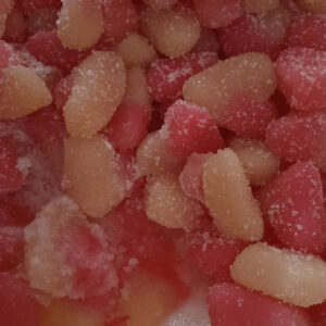 Goma Fresas con Crema Acidul por kilo