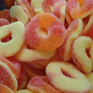 Lucky Gummys Aros Durazno por kilo